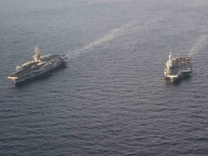 The first big difference between the CDG and Nimitz-class carriers are the nuclear reactors.