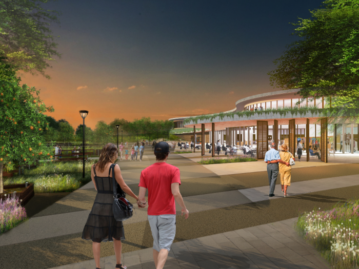 The proposal will create a public park near downtown Lakeland for the whole community to gather.
