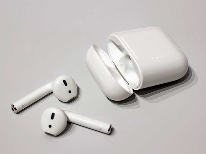 Second-generation AirPods.