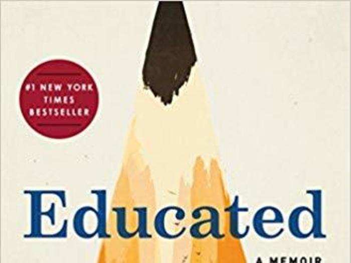 1. "Educated" by Tara Westover