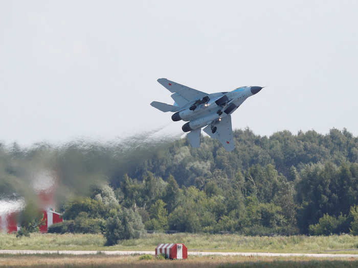 The final version of the MiG-35 was first shown at Aero India in 2007, and has generally been described as an upgrade to several different MiG-29 variants.