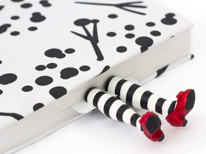 A clever bookmark that will really catch their attention