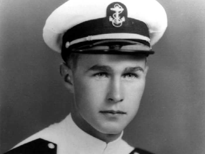 George H.W. Bush joined the US military on June 12, 1942 on his 18th birthday.