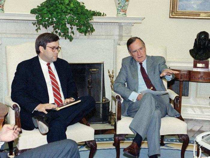 William Barr, 68, is a Republican lawyer who previously served as attorney general under former President George H.W. Bush from 1991 to 1993.