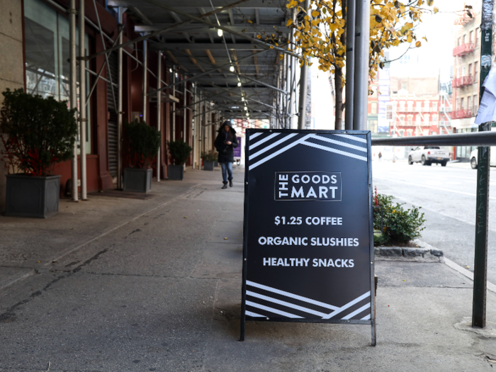 The Goods Mart, an LA-based company, opened a New York location in the city's SoHo neighborhood in October.