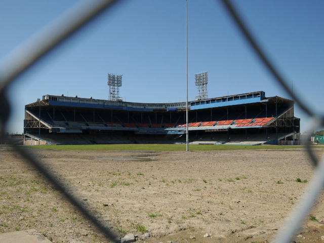abandoned tiger stadium