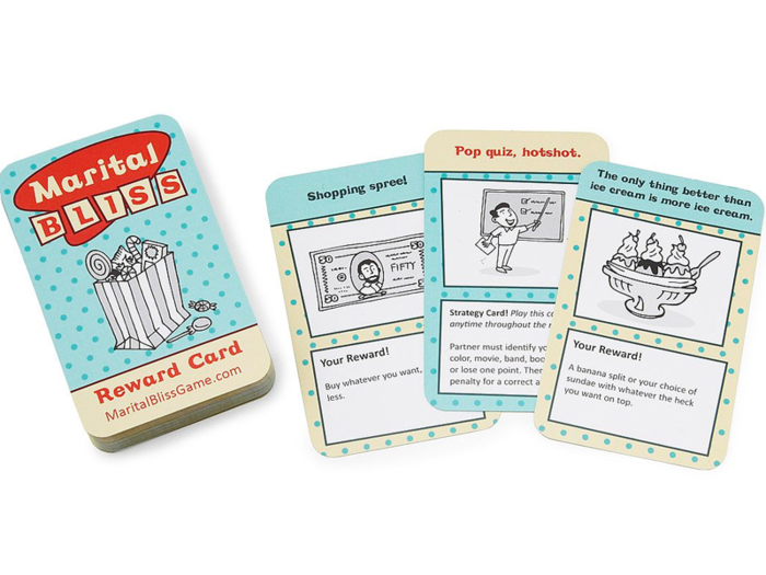 A competitive card game designed for couples