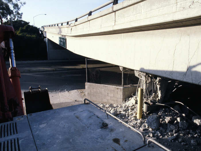 The Northridge earthquake struck at 4:30 a.m. on January 17, 1994.