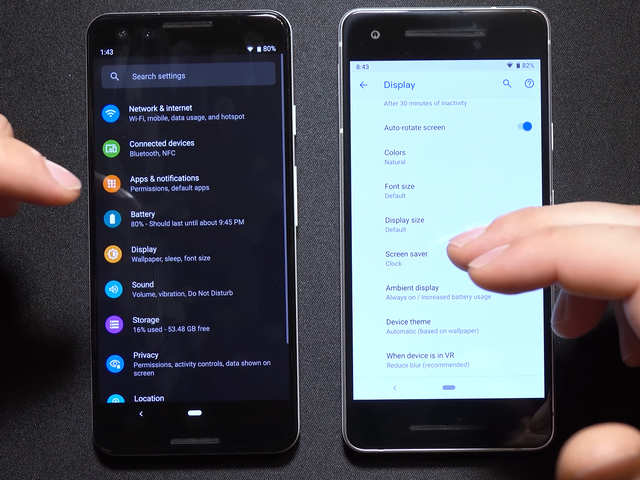 Dark mode in Android can't come soon enough.
