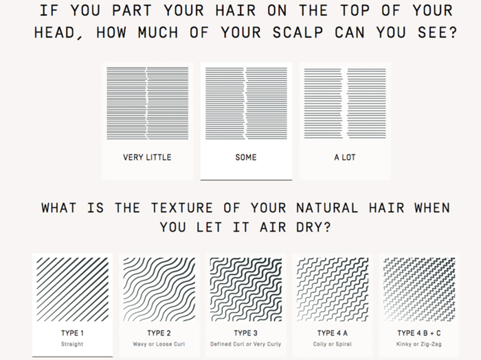 To create your Prose formulation, start with the hair quiz.