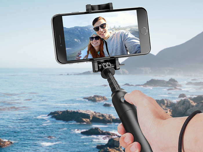 A selfie stick to make sure everyone (and everything) is included in your photos