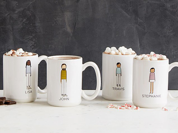 A cute set of mugs