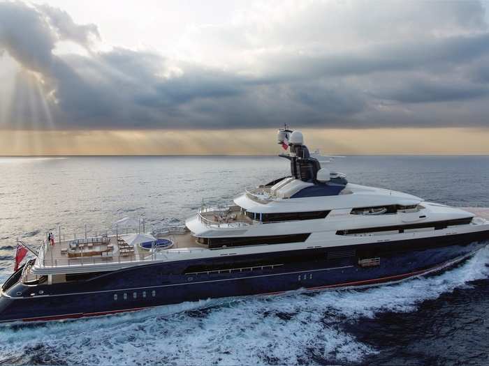 Equanimity is a 91.5-meter (300-foot) superyacht.