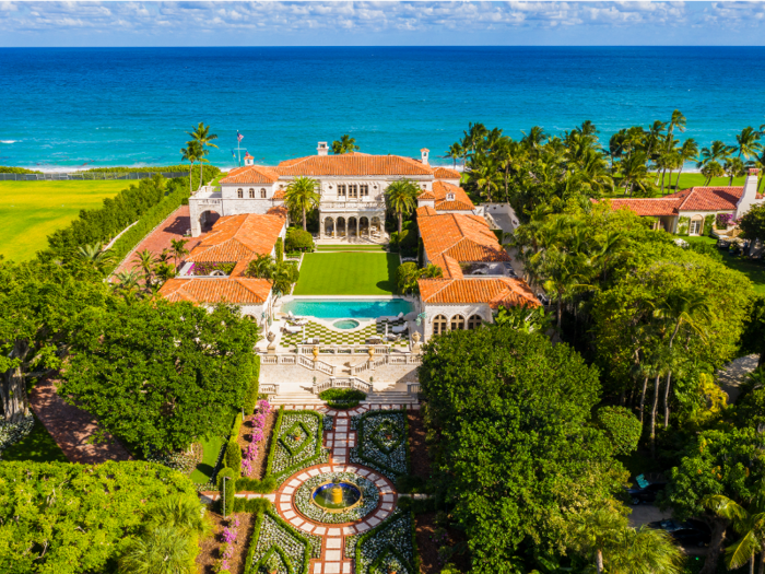 At $135 million, a sprawling estate in the "Billionaires' Row" area of Palm Beach, Florida, is one of the most expensive homes for sale in the state.