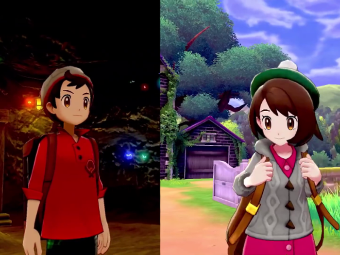 The latest core series Pokémon games by Nintendo, Pokémon Sword and