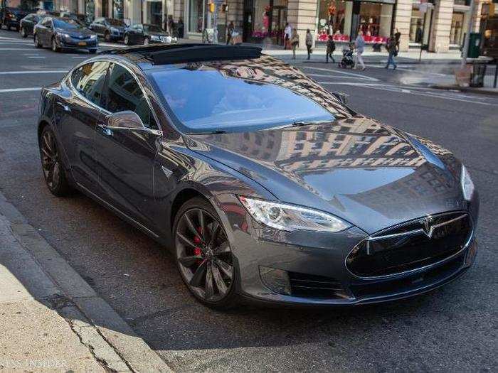 The Model S is Tesla's oldest vehicle now in production. The mid-size sedan arrived in 2012 and has been updated and reconfigured numerous times, but the average price is around $100,000.