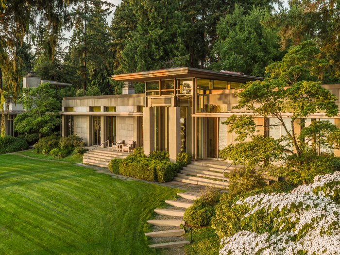 A $45 million mansion on the shores of Lake Washington is the most expensive home for sale in the Seattle area.