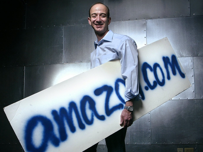 "We want to try and build a place where people can come to find and discover anything that they might want to buy online," Bezos said in an appearance on Charlie Rose's talk show.