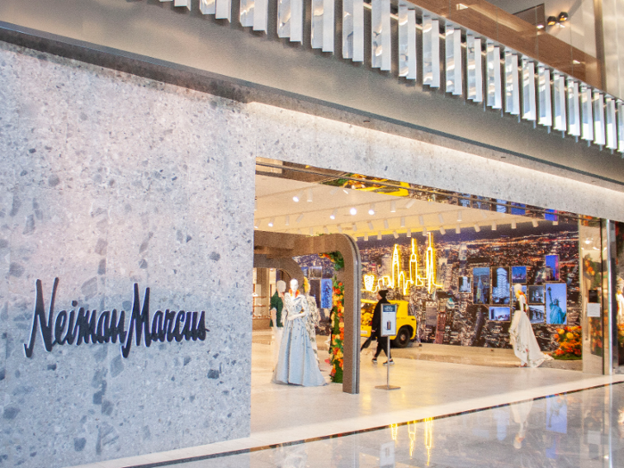 With Neiman Marcus now on the island of Manhattan ...