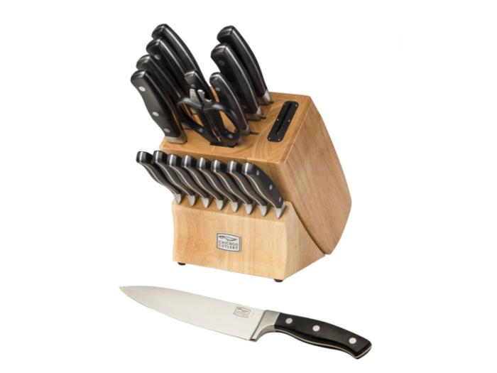 Mercer Culinary 6-Piece Knife Set, Genesis, Tempered Glass Block, Chef  Kitchen