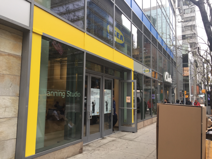 The Ikea studio is located on Third Avenue, between 60th and 59th Streets on the Upper East Side.