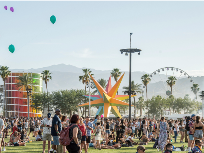 Revenue numbers for 2018 weren't available, but Coachella grossed a record-breaking $114.6 million in 2017.