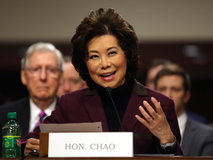 Elaine Chao, secretary of transportation