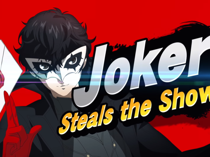 Joker from "Persona 5" will make his debut in the new update. He's the second downloadable character to join "Super Smash Bros. Ultimate."