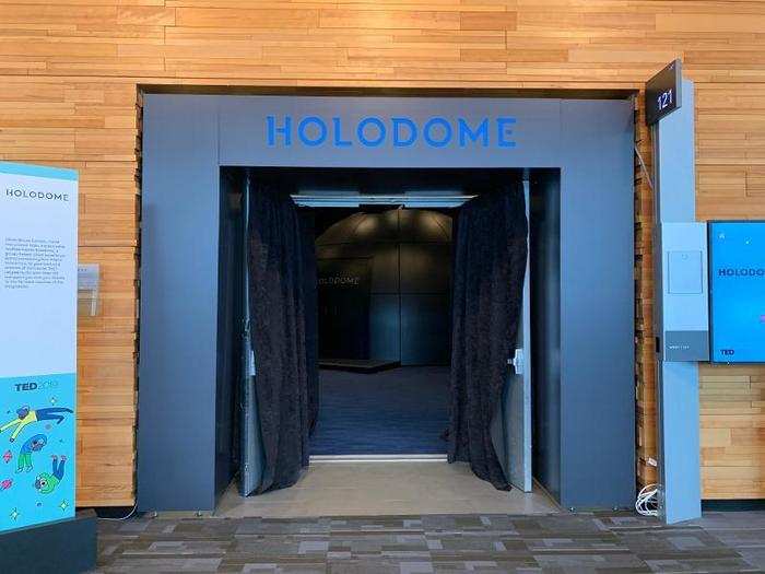 Entering the Holodome feels a bit ominous, but the simulation itself is more transcendental than frightening.