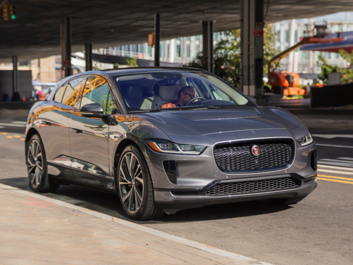 The I-Pace was released in 2018, and is Jaguar's first, fully-electric vehicle.