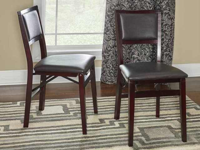 folding dining room chair set