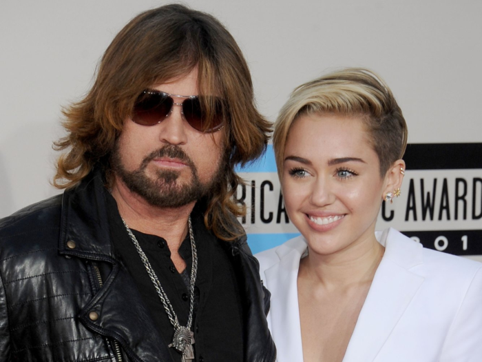 Actress and musician Miley Cyrus has raked in more money during her short career than her country singer father, Billy Ray Cyrus.