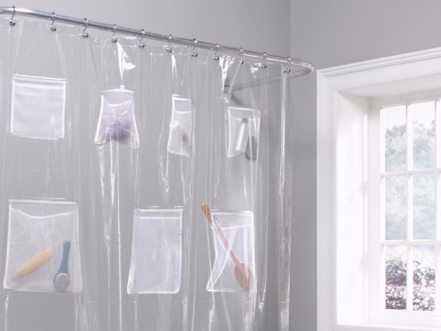 The Best Shower Curtains You Can, Best Shower Curtain With Pockets