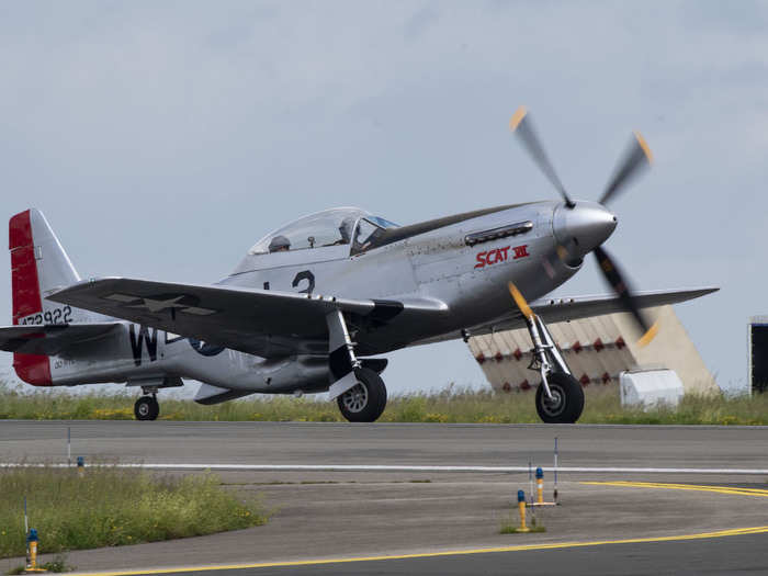 "The P-51 Mustang really helped win the war," said Lavaert Lieven, SCAT VII pilot.