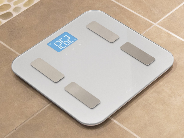 Weight Gurus WiFi Smart Connected Body Fat Scale w/ Large Digital Backlit  LCD. 