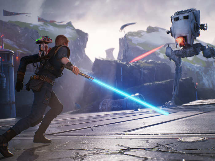 1. "Star Wars Jedi: Fallen Order" is a single-player action game with some light puzzle solving — like "Star Wars" meets "Uncharted."
