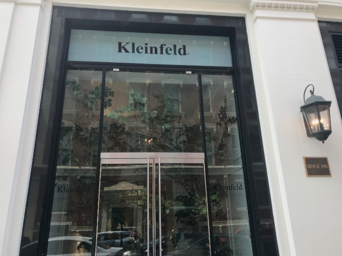 After starting as a single storefront in Brooklyn in 1941, Kleinfeld moved to Manhattan in 2005, to a sprawling new retail space with 28 dressing rooms, 17 fitting rooms, and 1,500 designer sample dresses.