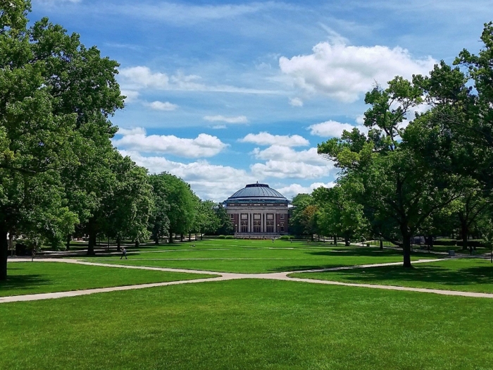 20. University of Illinois at Urbana-Champaign: 15.0% of students did not graduate within six years.