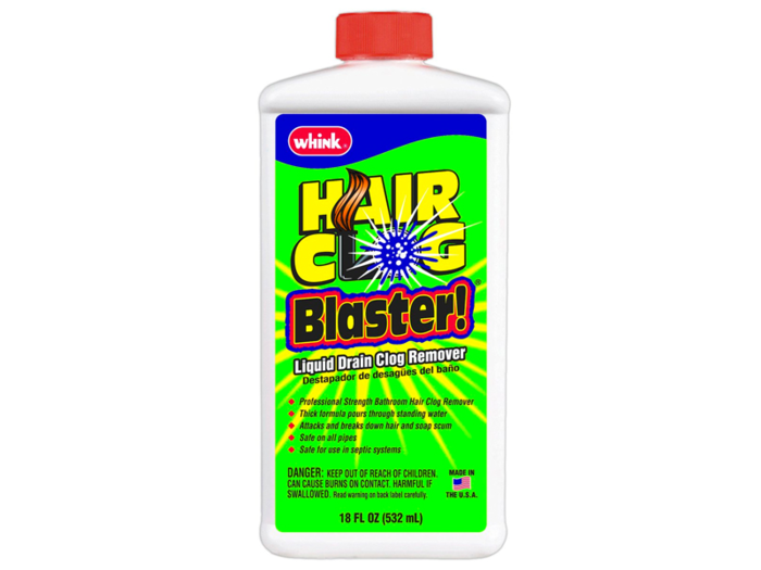 DISSOLVE Liquid Hair Grease Clog Remover Drain Opener Drain cleaner 31  ounce
