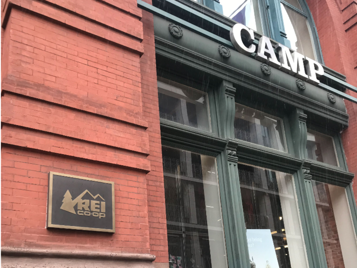 We visited REI first, at its sprawling flagship store in Manhattan.