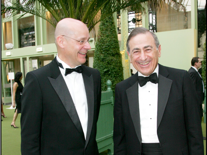 Bernard Selz (right), 79, is a graduate of Columbia University and the manager of Selz Capital, a hedge fund he founded in 2003.