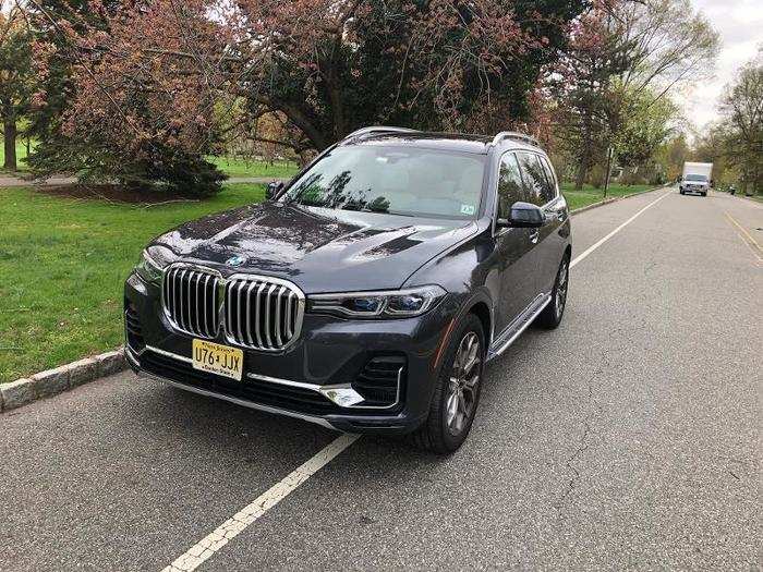 Say hello to the Big Bimmer! Our 2019 BMW X7 xDrive50i tester arrived in a dashing "Arctic Gray Metallic" paint job. The X7 is built in South Carolina, and without options, this SUV costs $92,600.