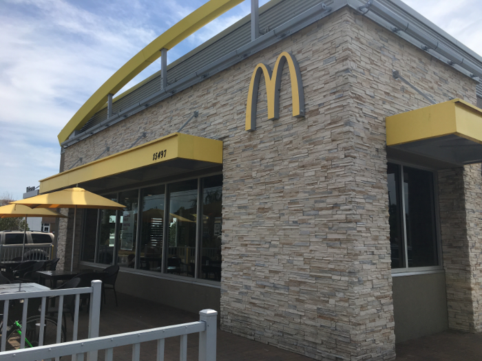 Fast food: McDonald's average score represents the public's concern with fast food companies in the food and beverage industry.
