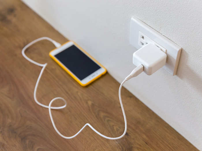 Use a wall charger