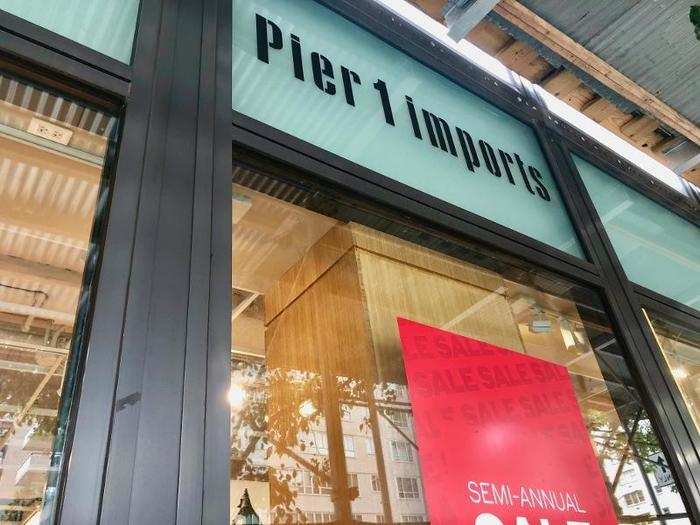 First, we stopped by Pier 1 Imports on Manhattan's Upper East Side.