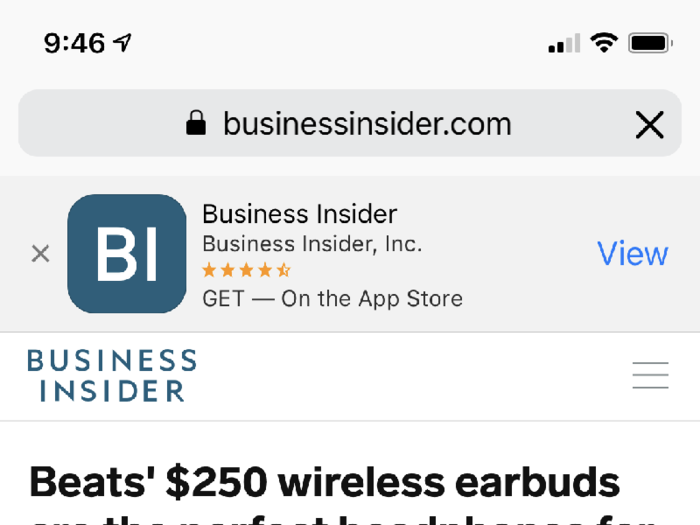 Okay, I'm on Business Insider.com, the best website there is. I'm on this ridiculously good story written by some handsome devil, but let's say I want to find the word "Apple" in this article.