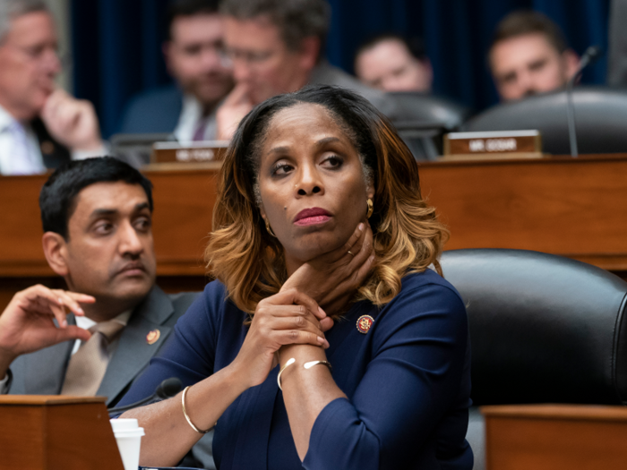 Delegate Stacey Plaskett, who represents the U.S. Virgin Islands in the House of Representatives, accepted donations from Epstein after he registered as a sex offender.