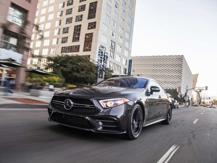 The 2019 Mercedes AMG CLS53 Coupé that I tested had a base price of $80,000 but was optioned up to $112,000.