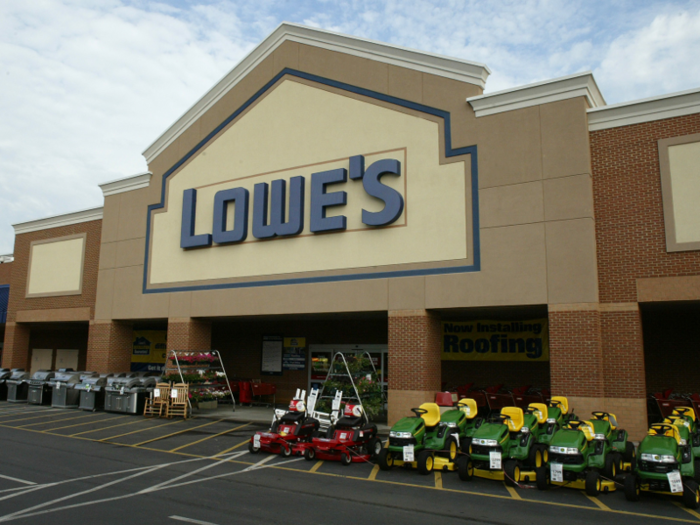 Lowe's first launched in 1952 and went public nine years later.