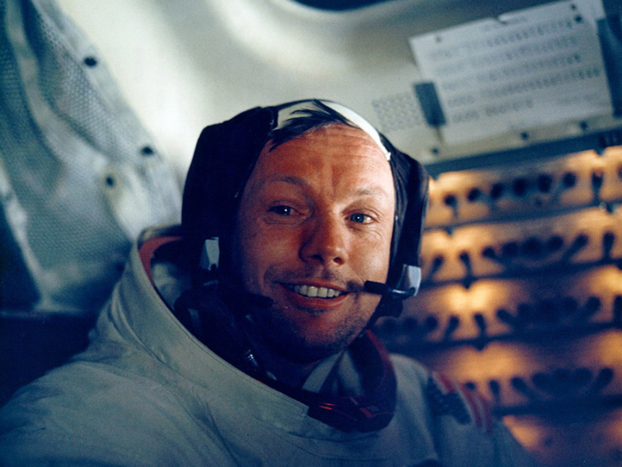 Neil Armstrong on vision